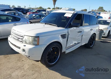 2008 Land Rover Range Rover Sport Supercharged from USA, damaged, VIN SALSH23438A149920